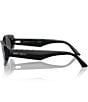 Color:Black - Image 3 - Women's JC5015U 62mm Oval Sunglasses