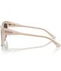 Jimmy Choo Women's JC5018U 54mm Gradient Cat Eye Sunglasses, Color:Opal Beige - Image 3