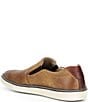 Johnston & Murphy Men's McGuffey Leather Slip On Sneakers - Image 2