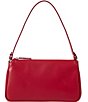 Color:Red - Image 1 - Baguette Shoulder Bag