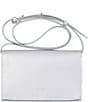 JOANNA MAXHAM The Runthrough Metallic Silver Mini Crossbody Bag, Color:Silver - Image 2