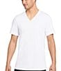 Color:White - Image 1 - 2-Pack Signature USA V-Neck T-Shirt