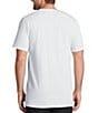 Color:White - Image 3 - Signature Pima Cotton Crewneck T-Shirts 3-Pack