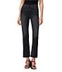 Joe's Jeans High Rise Ankle Length Flared Raw Hem Jeans, Color:Delphine - Image 1