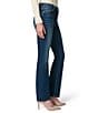 Color:Stephaney Wash - Image 3 - Provocateur Mid Rise Full Length Bootcut Jeans