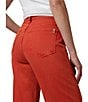 Color:Valiant Poppy - Image 5 - The Trixie Wide Cuff Trouser Jeans