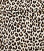 John Mark Cheetah Print Straight Leg 5 Pocket Styling Pants, Color:Neutral Animal - Image 4
