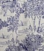 John Mark Coordinating Woven Toile Print Wide Leg Pants - Image 4