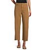 John Mark Cotton-Blend Straight Leg Pants - Image 1