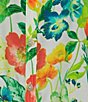 John Mark Floral Point Collar 3/4 Sleeve Button Front Tunic, Color:Floral Multi - Image 6