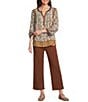 John Mark Petite Size Denim Straight Leg Jeans - Image 3