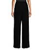 John Mark Petite Size Velvet Wide Leg Smocked Waist Pull-On Pants - Image 2