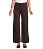 John Mark Petite Size Woven Wide Leg Jeans - Image 1