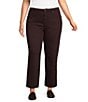John Mark Plus Size Denim Wide Leg Jeans - Image 1
