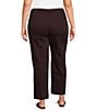 John Mark Plus Size Denim Wide Leg Jeans - Image 2