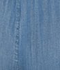 John Mark Plus Size Embroidered Wide Leg Pull-On Cropped Pants - Image 2