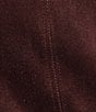 Color:Wine - Image 4 - Plus Size Faux Suede Flat Front Slim Straight Pull-On Pants