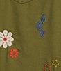 John Mark Plus Size Floral And Butterfly Point Collar Long Roll-Tab Sleeve Button Front Shirt - Image 4