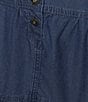 John Mark Plus Size Tiered Denim Skirt - Image 3