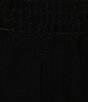 John Mark Velvet Wide Leg Smocked Waist Pull-On Pants - Image 4