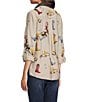 John Mark Western Novelty Point Collar Long-Roll Tab Sleeve Snap Front Shirt - Image 4