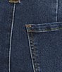 John Mark Woven Denim Wide Leg With Folded Cuff Jeans - Image 4
