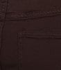 John Mark Woven Wide Leg 5 Pocket Button Zip Fly Jeans - Image 4