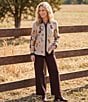 John Mark Woven Wide Leg 5-Pocket Button Zip Fly Jeans - Image 5