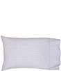 Color:Lavender - Image 3 - 200-Thread Count Bindi Organic Washed Dainty Floral Printed Cotton Percale Sheet Set