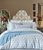 John Robshaw Anju Medallion Print Bolster Decorative Pillow - Image 3