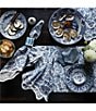 John Robshaw Blue Print Ishita Lapis Napkins, Set of 4, Color:Blue - Image 3