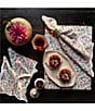 John Robshaw Pink Print Ishita Lapis Napkins, Set of 4, Color:Pink - Image 3