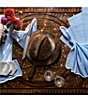 John Robshaw Stripe Nandi Napkins, Set of 4, Color:Blue - Image 3