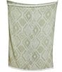 John Robshaw Tanvi Geometric Jacquard Fringed Throw - Image 2