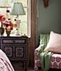 John Robshaw Woven Lattice Fringed Throw - Image 3