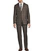 John Varvatos Signature Tailored Slim Fit 2-Piece Suit, Color:Brown - Image 1