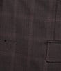 John Varvatos Signature Tailored Slim Fit Checked Sport Coat, Color:Burgundy - Image 5