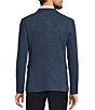 John Varvatos Signature Tailored Slim Fit Solid Sport Coat, Color:Blue - Image 2