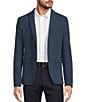 John Varvatos Signature Tailored Slim Fit Solid Sport Coat, Color:Blue - Image 3