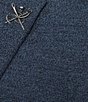 John Varvatos Signature Tailored Slim Fit Solid Sport Coat, Color:Blue - Image 5