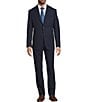 John Varvatos Slim Fit Flat Front Pinstriped 2-Piece Suit - Image 1