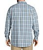 Johnnie-O Big & Tall Cay Exploded Gingham Everyday Performance Long Sleeve Woven Shirt - Image 2