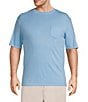 Johnnie-O Big & Tall Dale 2.0 Solid Short Sleeve T-Shirt - Image 1