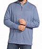 Johnnie-O Big & Tall Flame Stitch Quarter-Zip Pullover - Image 1
