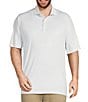Johnnie-O Big & Tall Glidey Performance Stretch Short Sleeve Polo Shirt, Color:Rouge Red - Image 1