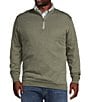 Johnnie-O Big & Tall Sully Quarter-Zip Pullover, Color:Sequoia - Image 1