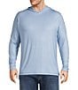 Johnnie-O Big & Tall Talon Stripe Performance Hoodie - Image 1