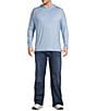 Johnnie-O Big & Tall Talon Stripe Performance Hoodie - Image 3