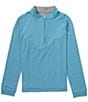 Johnnie-O Big Boys Freeborne 1/4 Zip Pullover, Color:Haze - Image 1