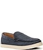 Johnnie-O Men's La Jolla Woven Leather Venetian Loafers - Image 1